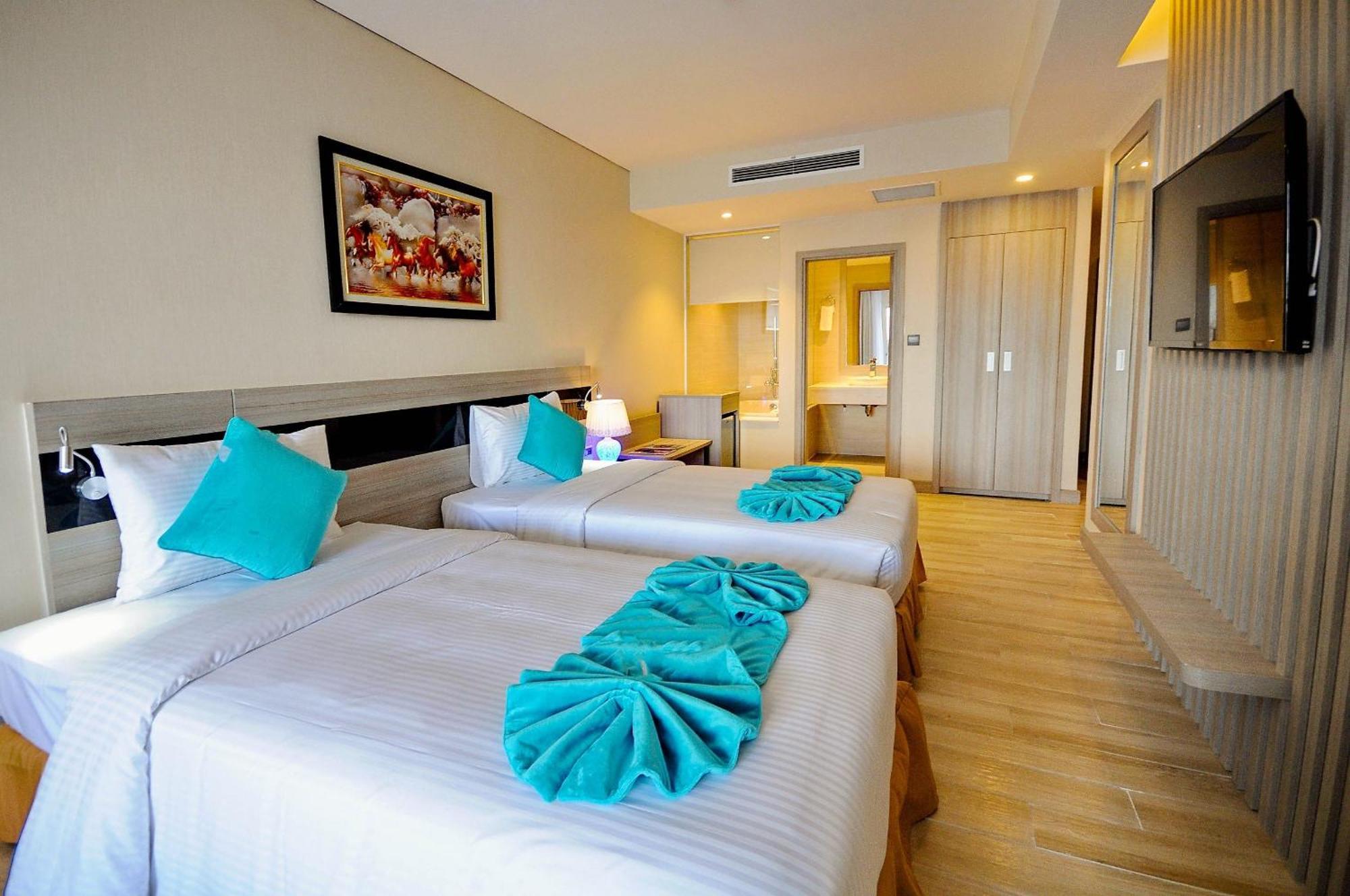 Can Ho Mt Vien Trieu Oceanus Apartment - Thai Ha Нячанг Екстер'єр фото