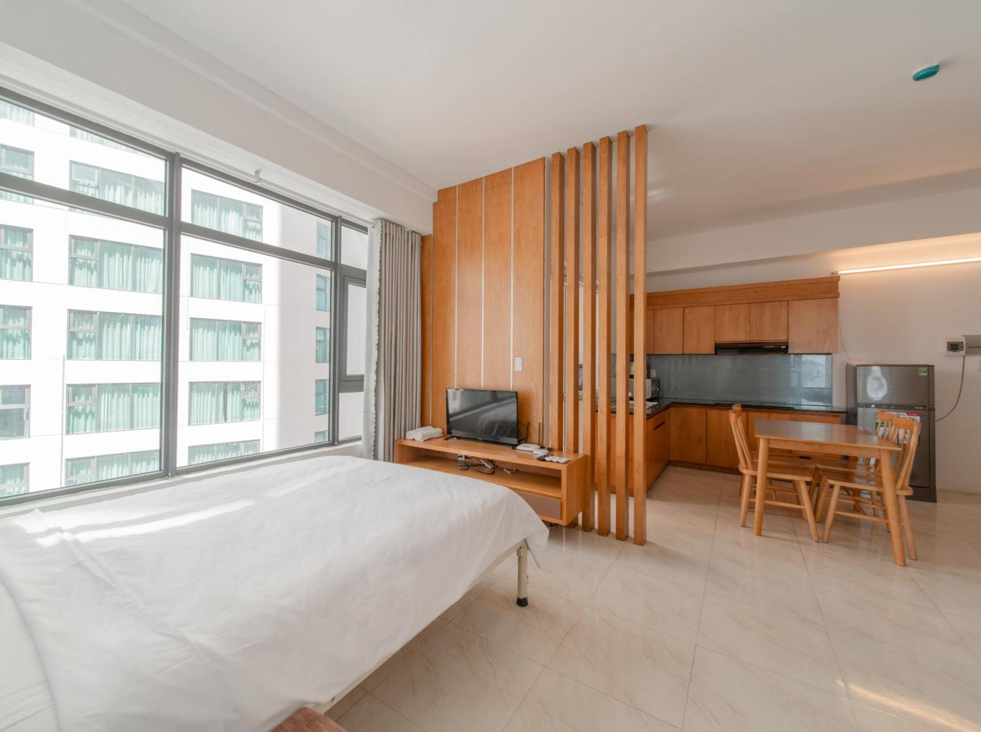 Can Ho Mt Vien Trieu Oceanus Apartment - Thai Ha Нячанг Екстер'єр фото