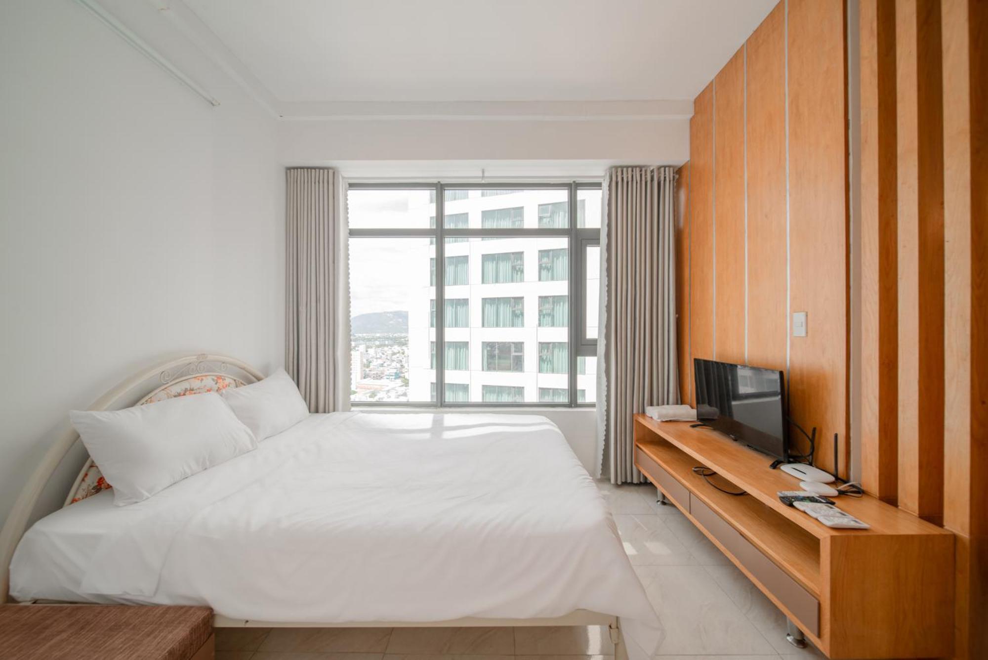 Can Ho Mt Vien Trieu Oceanus Apartment - Thai Ha Нячанг Екстер'єр фото