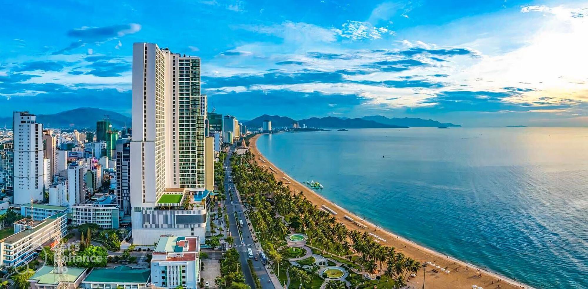 Can Ho Mt Vien Trieu Oceanus Apartment - Thai Ha Нячанг Екстер'єр фото